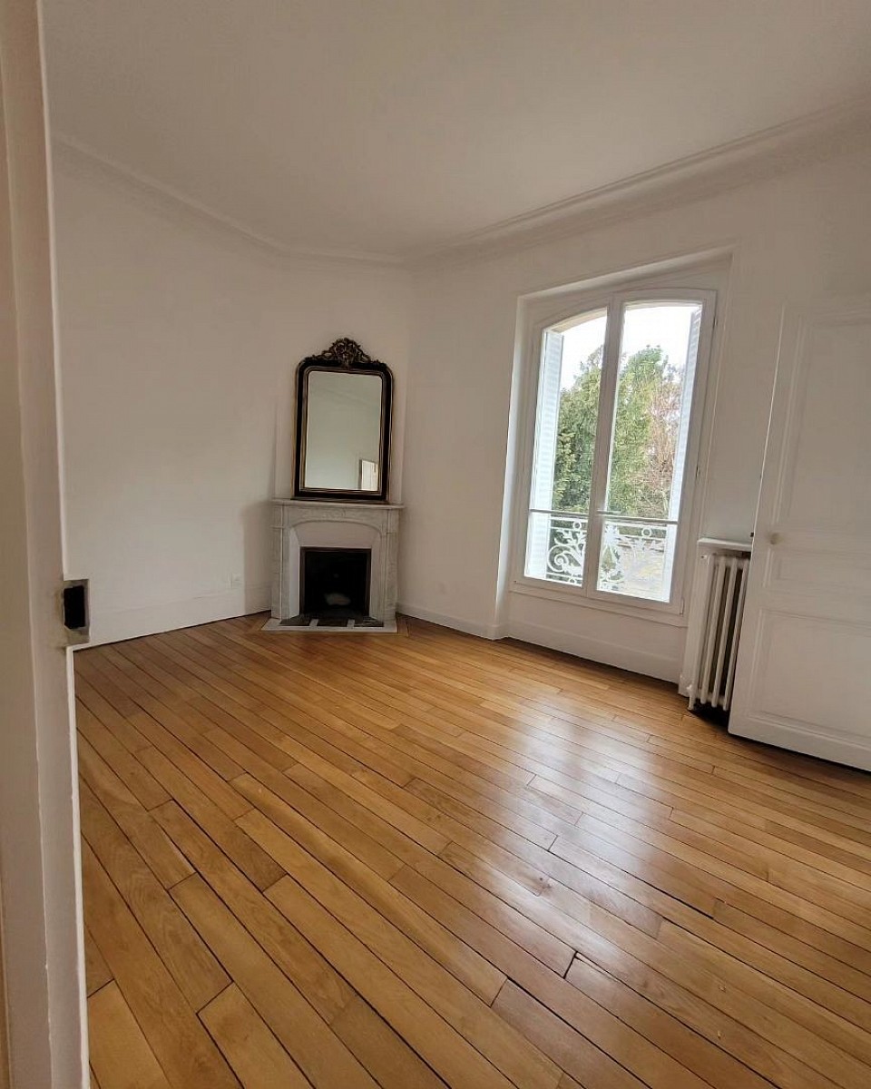 Parquet poncé et rénové